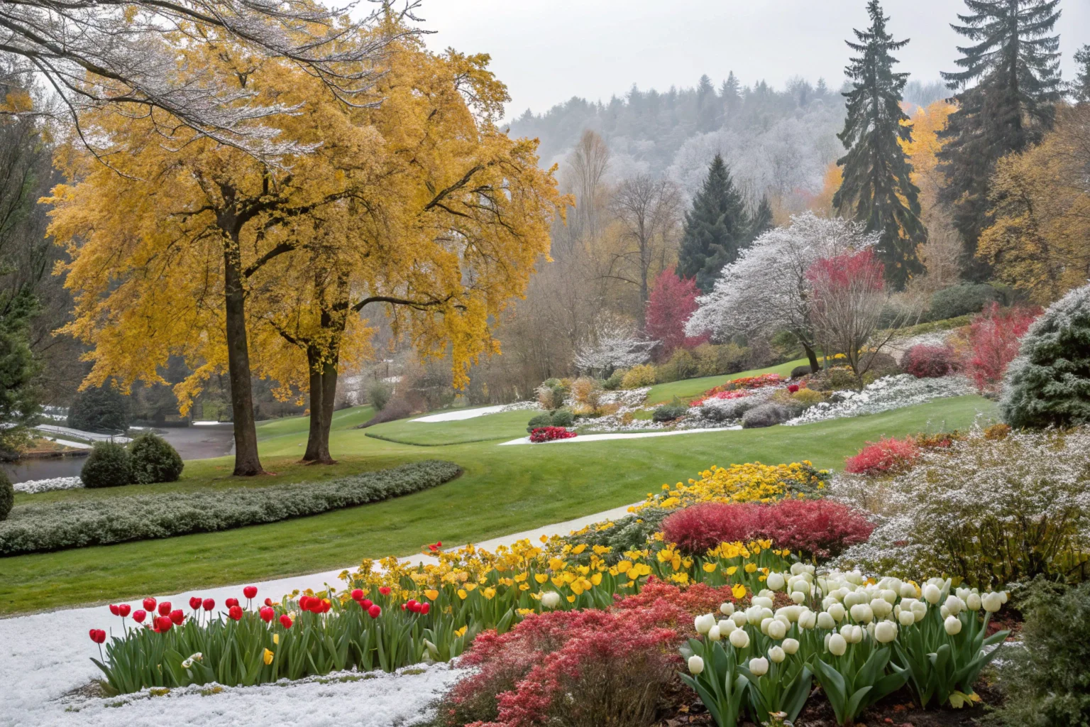 Seasonal care for ornamental gardens