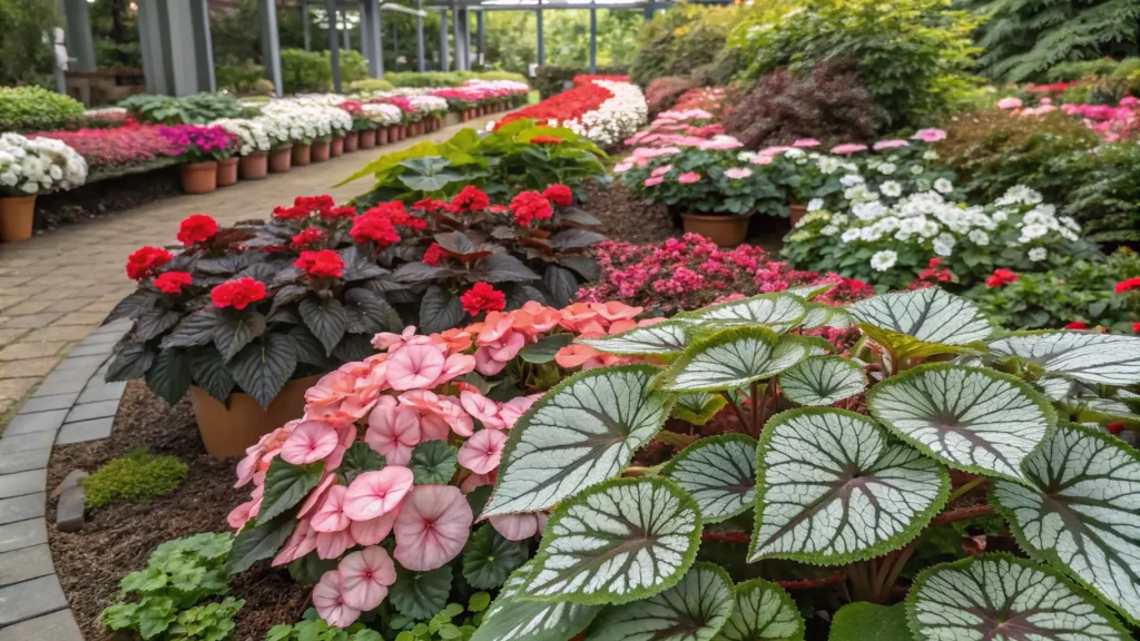 Planting and maintaining begonias